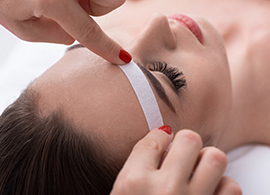 Facial waxing services for brow, lip, chin and more at Salon Bumbi in Elkins, WV